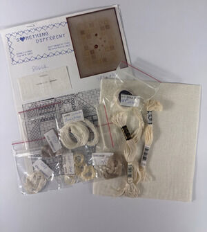 Something Different Collector's Diamond Cross Stitch Chart Kit Diane Cevans Line
